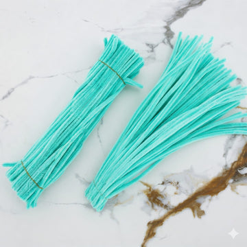 Premium Pipe Cleaners 8MM (Pastel Mint Green)