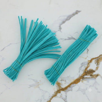 Premium Pipe Cleaners 8MM (Pastel Teal)