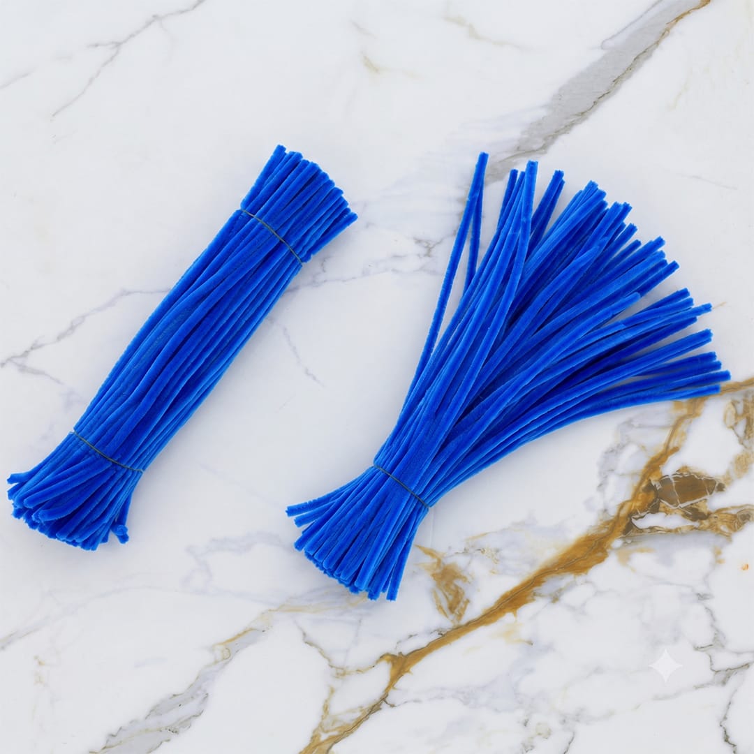 Premium Pipe Cleaners 8MM (Cobalt Blue)
