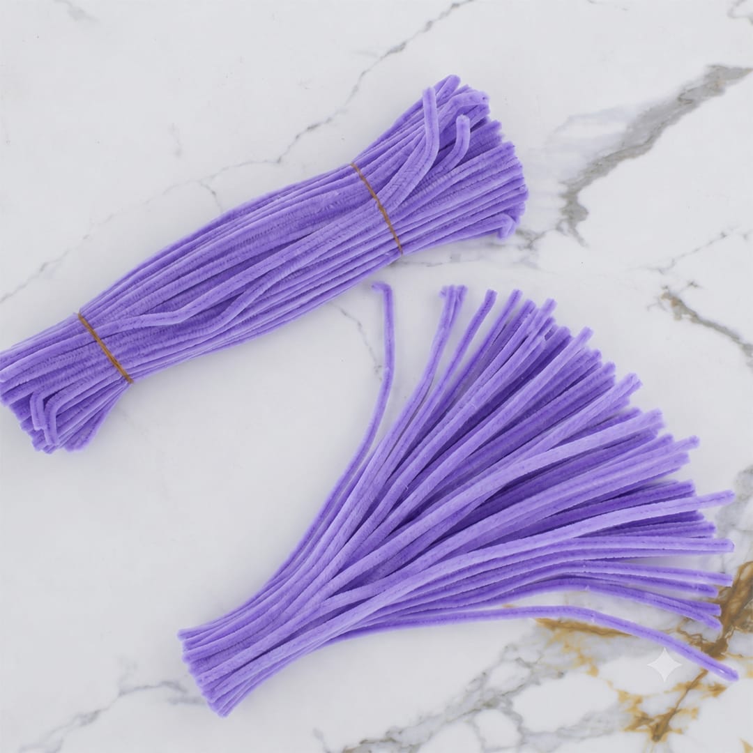 Premium Pipe Cleaners 8MM (Lavender)