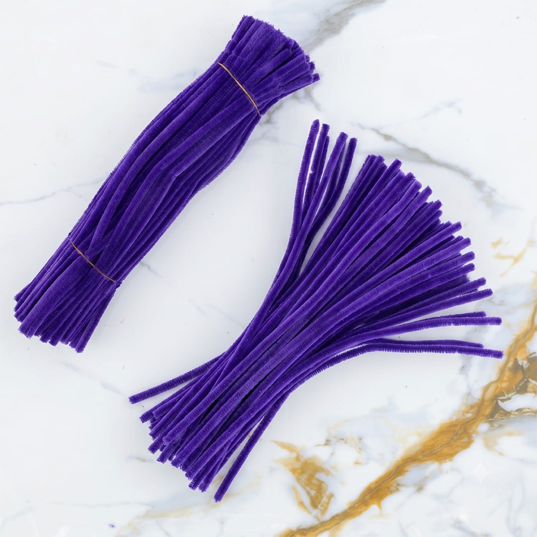 Premium Pipe Cleaners 8MM (Purple)