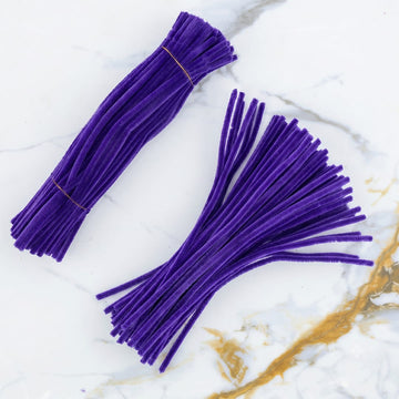 Premium Pipe Cleaners 8MM (Purple)