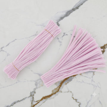 Premium Pipe Cleaners 8MM (Pastel Purple)