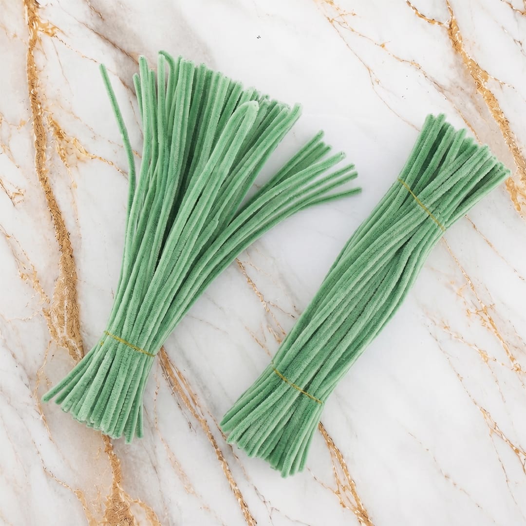 Premium Pipe Cleaners 8MM (Spring Rain Green)