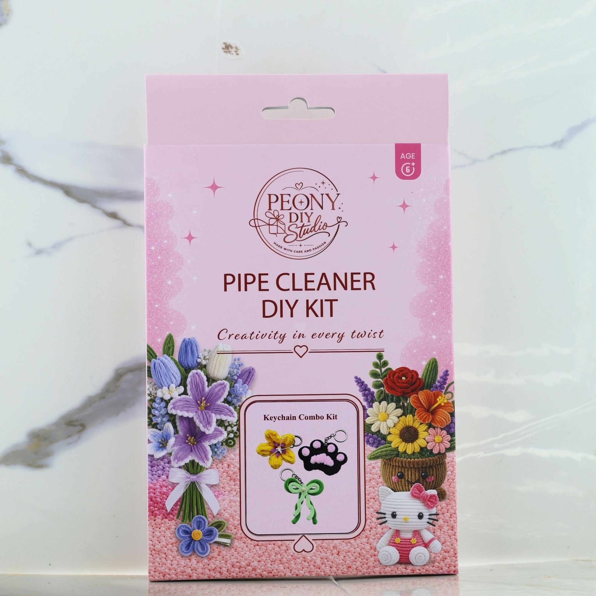 Cozy Charm – Pipe Cleaner DIY Kit