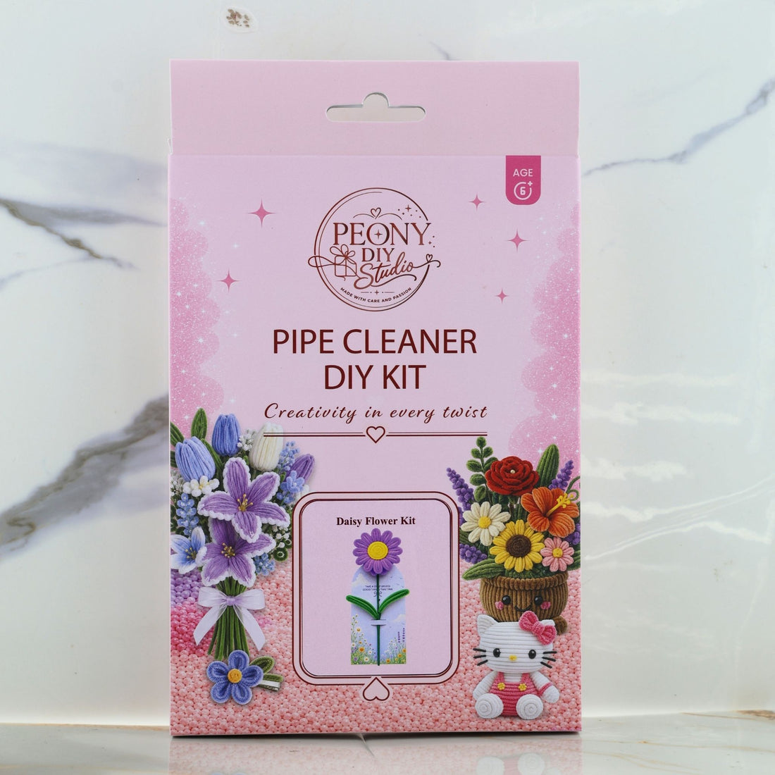 Daisy Flower – Pipe Cleaner DIY Kit