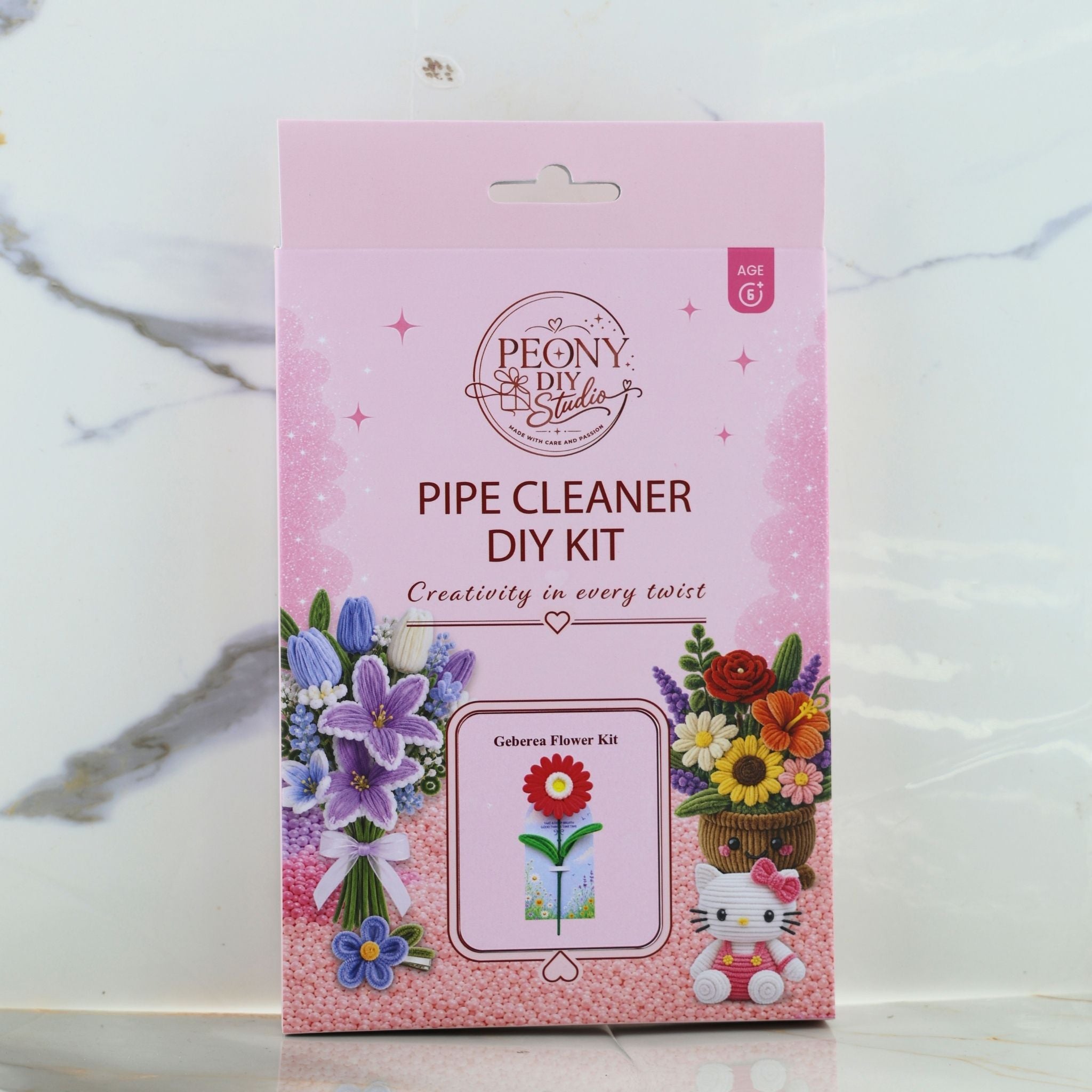 Geberea Flower – Pipe Cleaner DIY Kit
