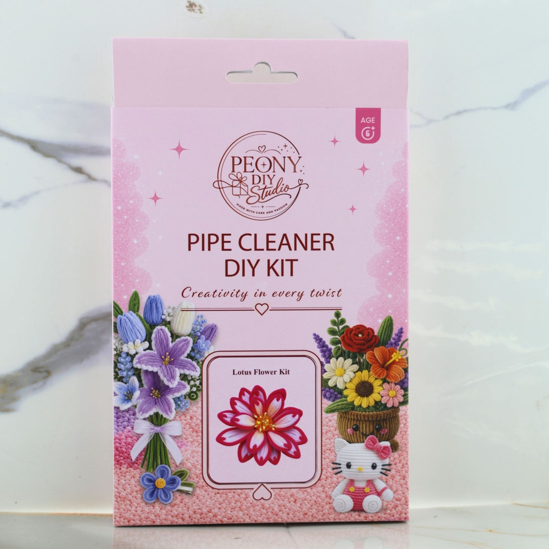 Lotus Flower – Pipe Cleaner DIY Kit