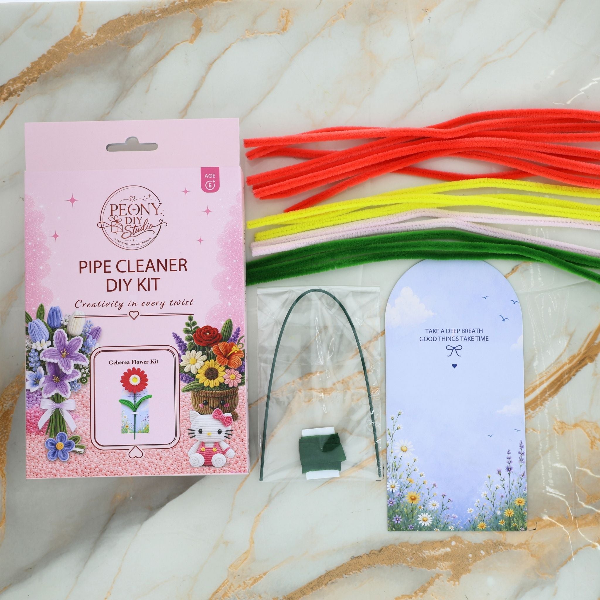 Geberea Flower – Pipe Cleaner DIY Kit