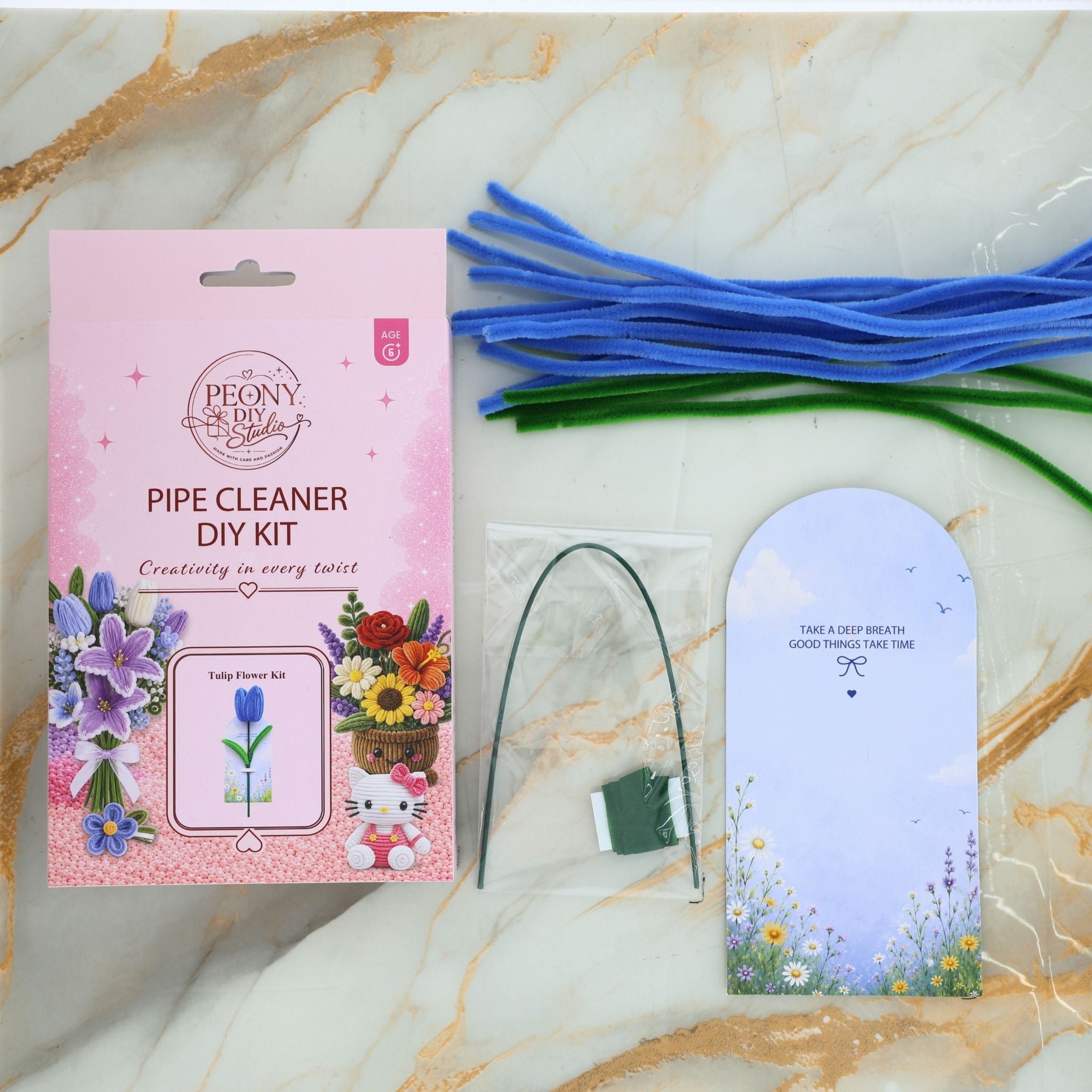Tulip Flower – Pipe Cleaner DIY Kit
