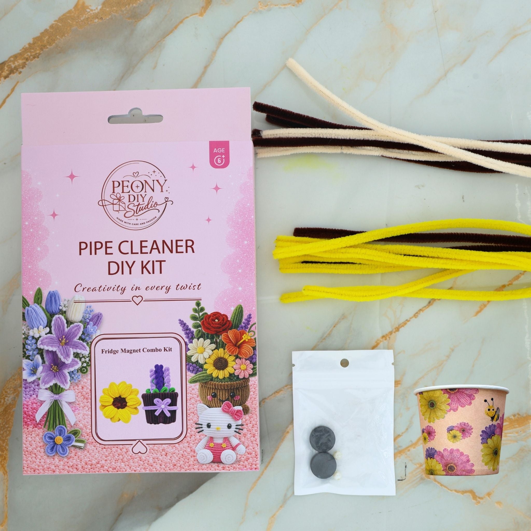 Garden Cuties- Pipe Cleaner DIY Kit