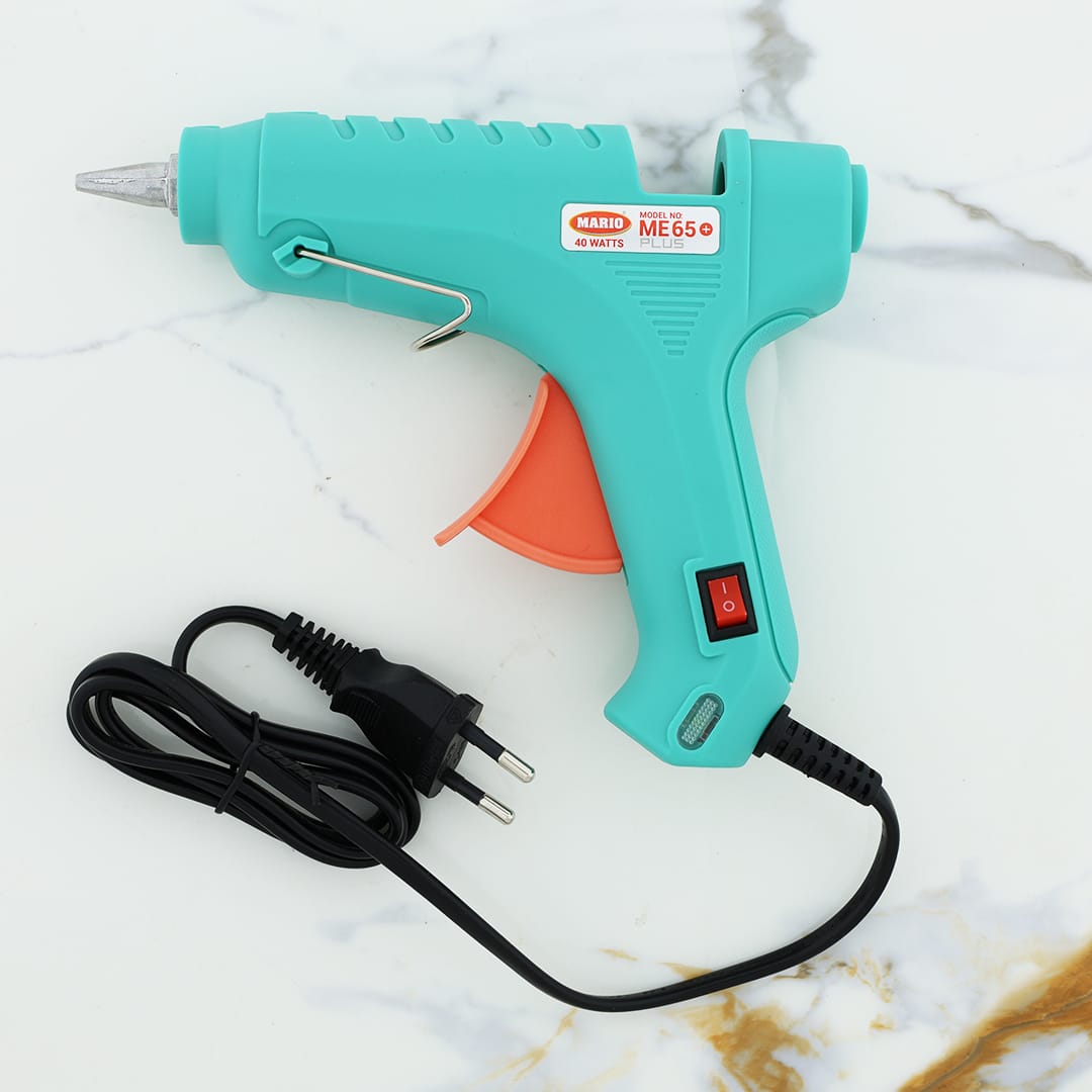Mario Mario ME 65+ Professional Hot Melt Glue Gun | 40W Heavy Duty Craft Tool