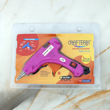 Crafteria Crafteria 20w Mini Hot Melt Glue Gun With Metal Copper Nozzle
