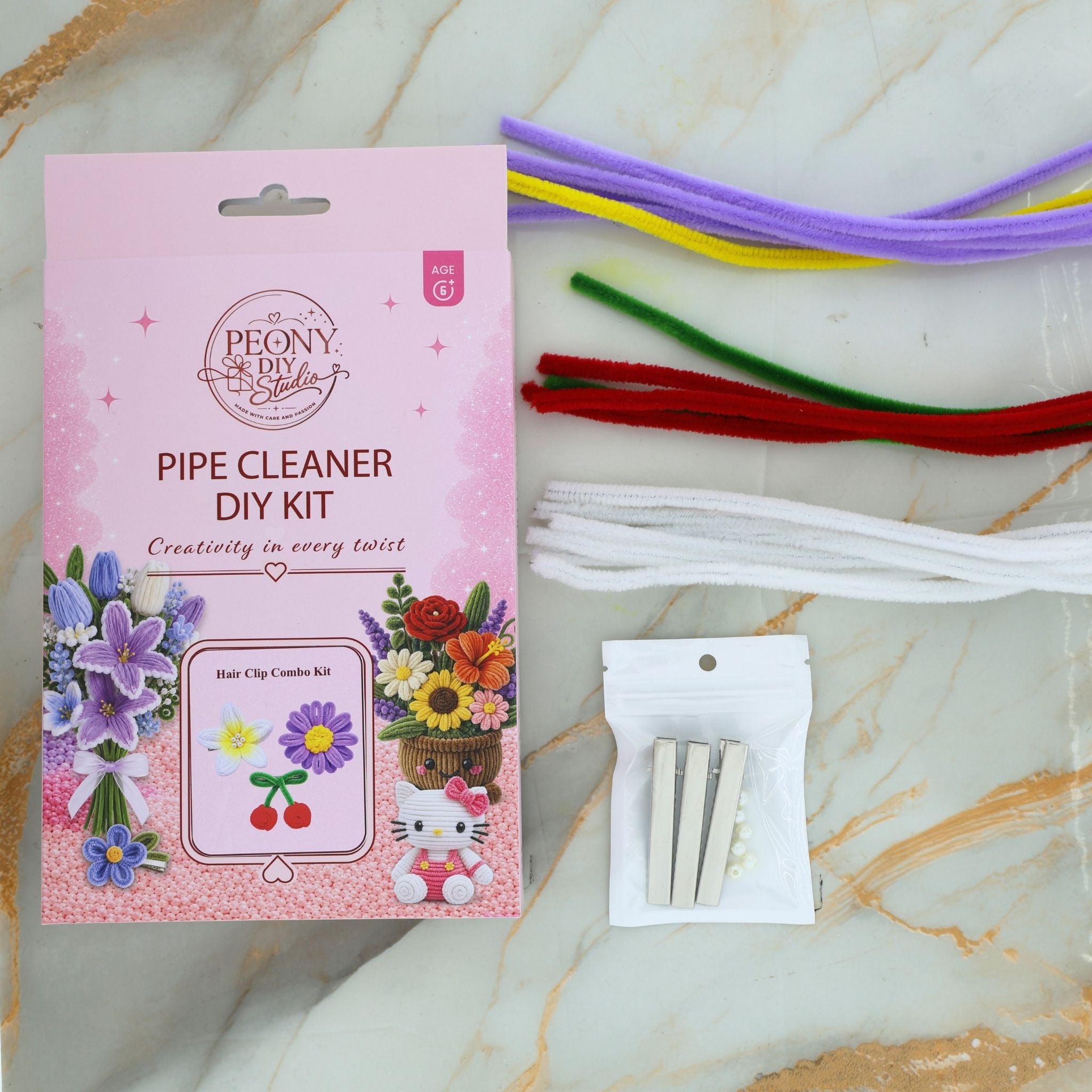 Flora Fun- Pipe Cleaner DIY Kit