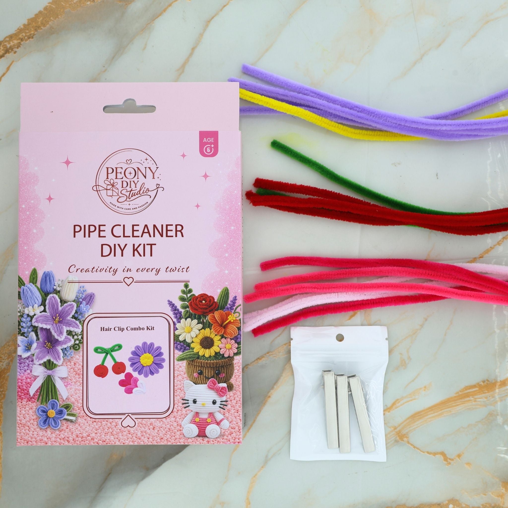 Petal Pop- Pipe Cleaner DIY Kit