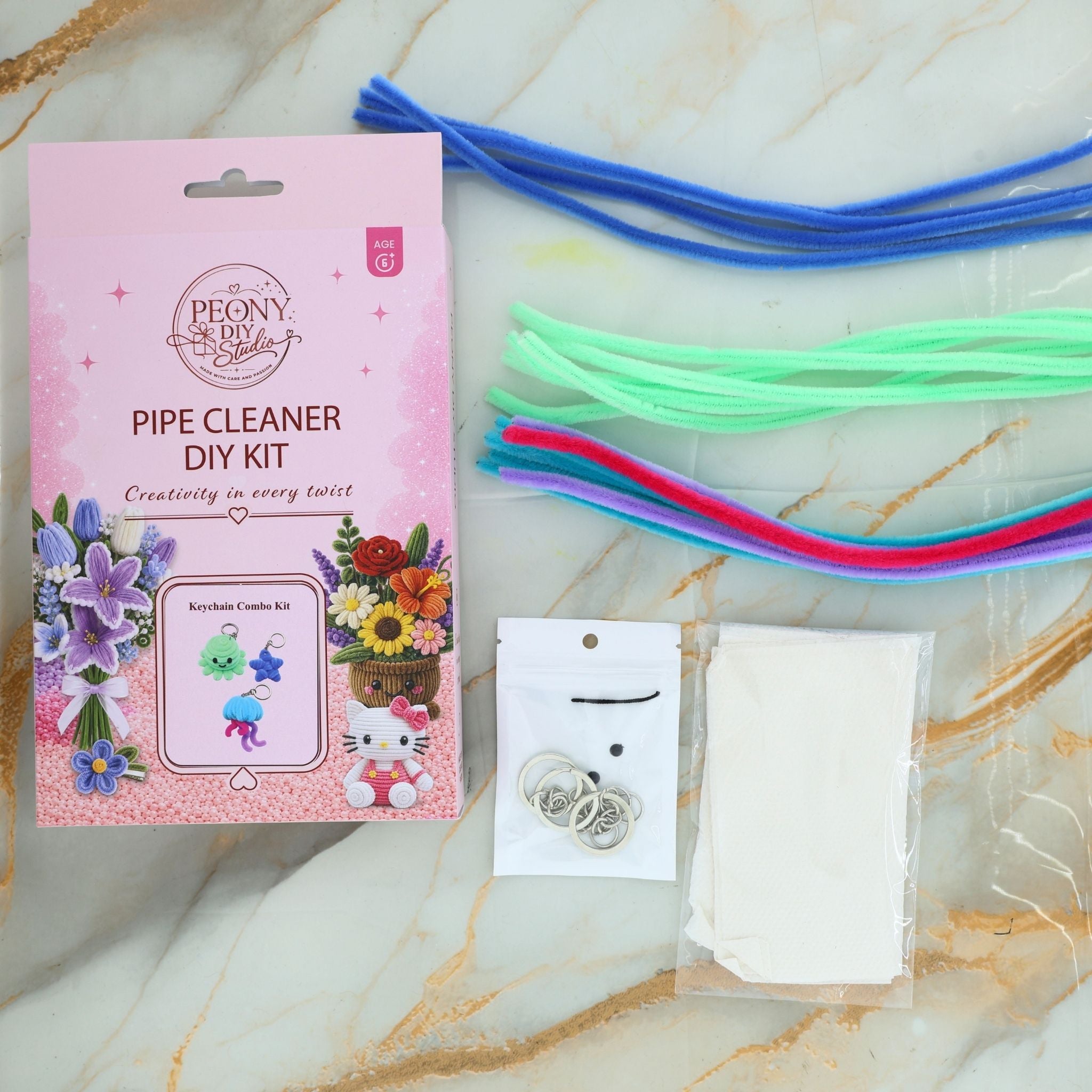 Ocean Pop – Pipe Cleaner DIY Kit