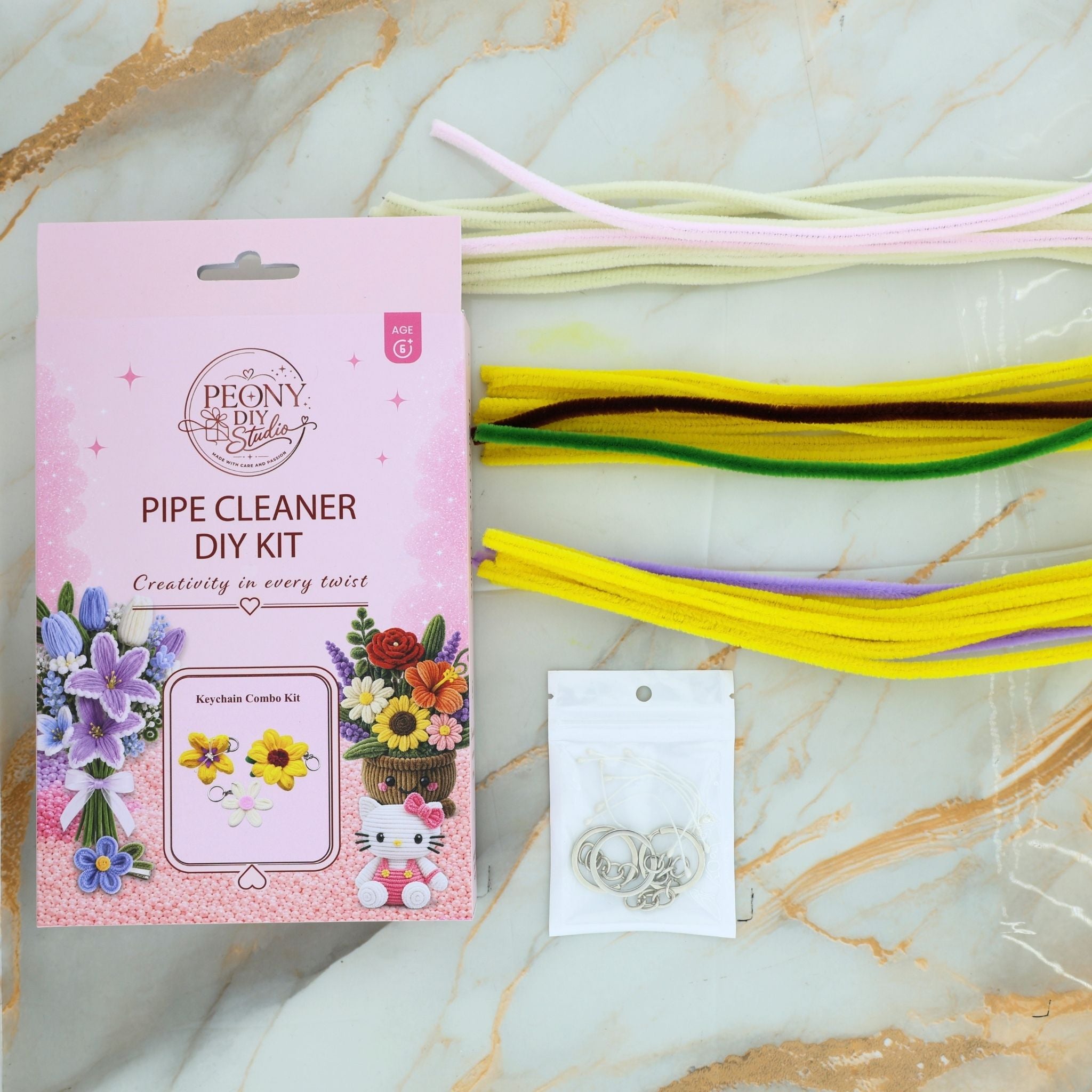 Sunshine Garden – Pipe Cleaner DIY Kit