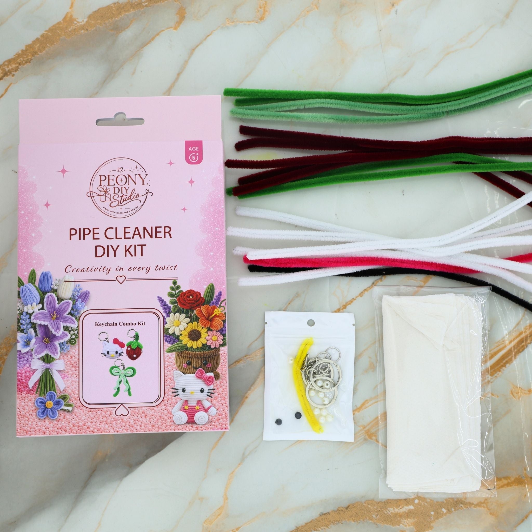 Berry Kisses – Pipe Cleaner DIY Kit