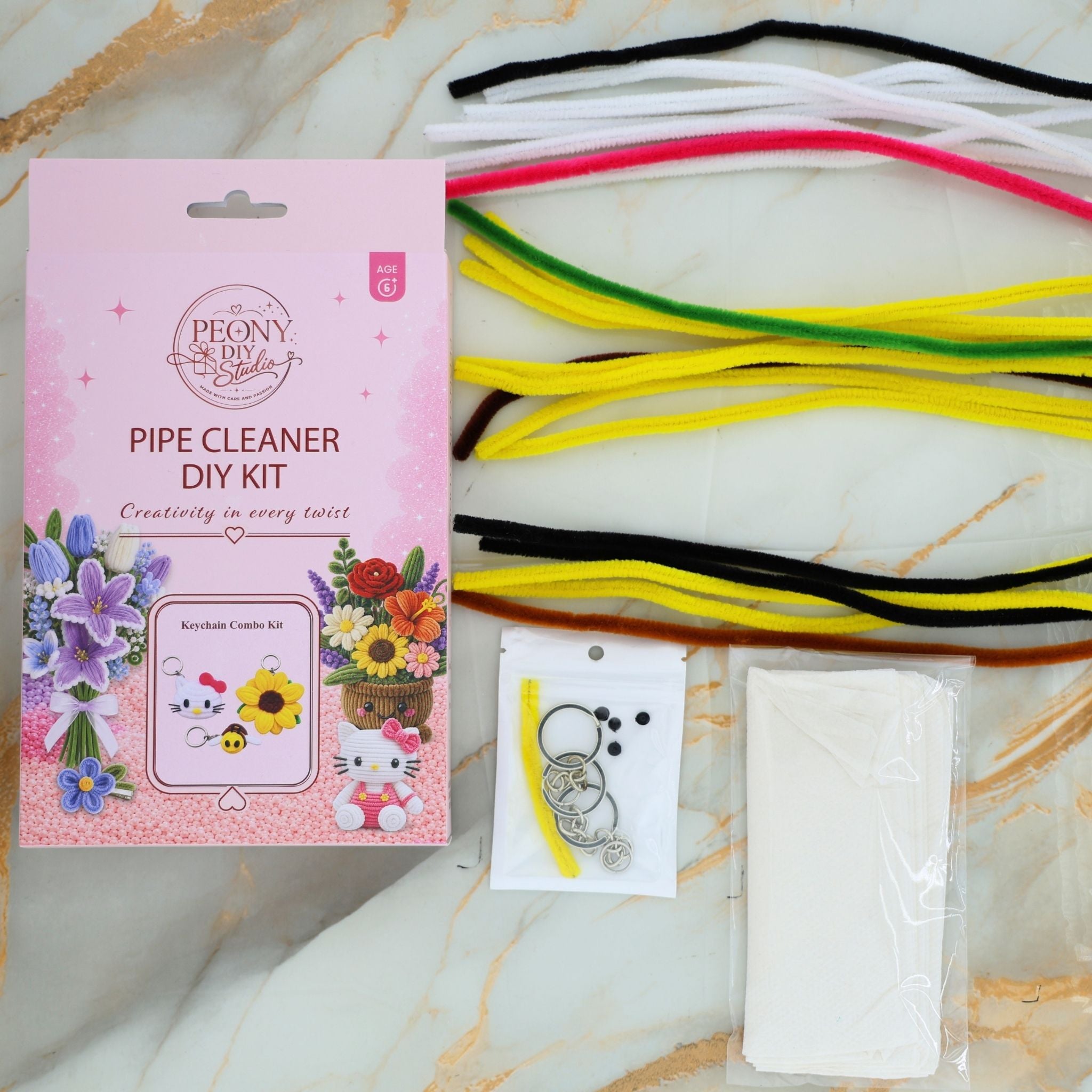 Sunny Paws – Pipe Cleaner DIY Kit
